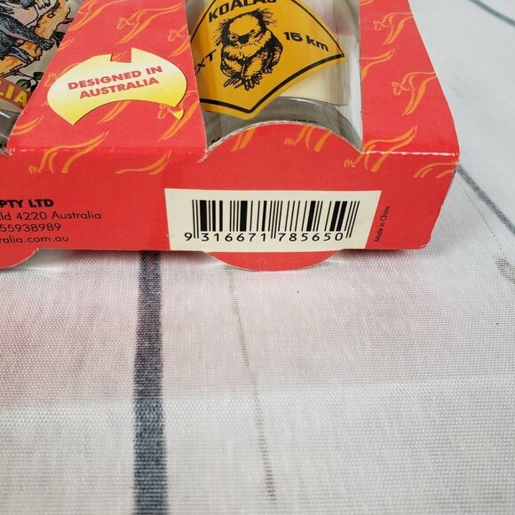 Australia Shot Glasses Set of 3 Souvenirs Koala - Picture 10 of 12